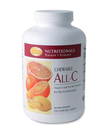 All-C (chewable), Case of 6, 250 tablets