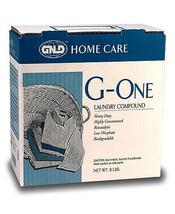 G-One Laundry Compound 8 lbs Case of 3